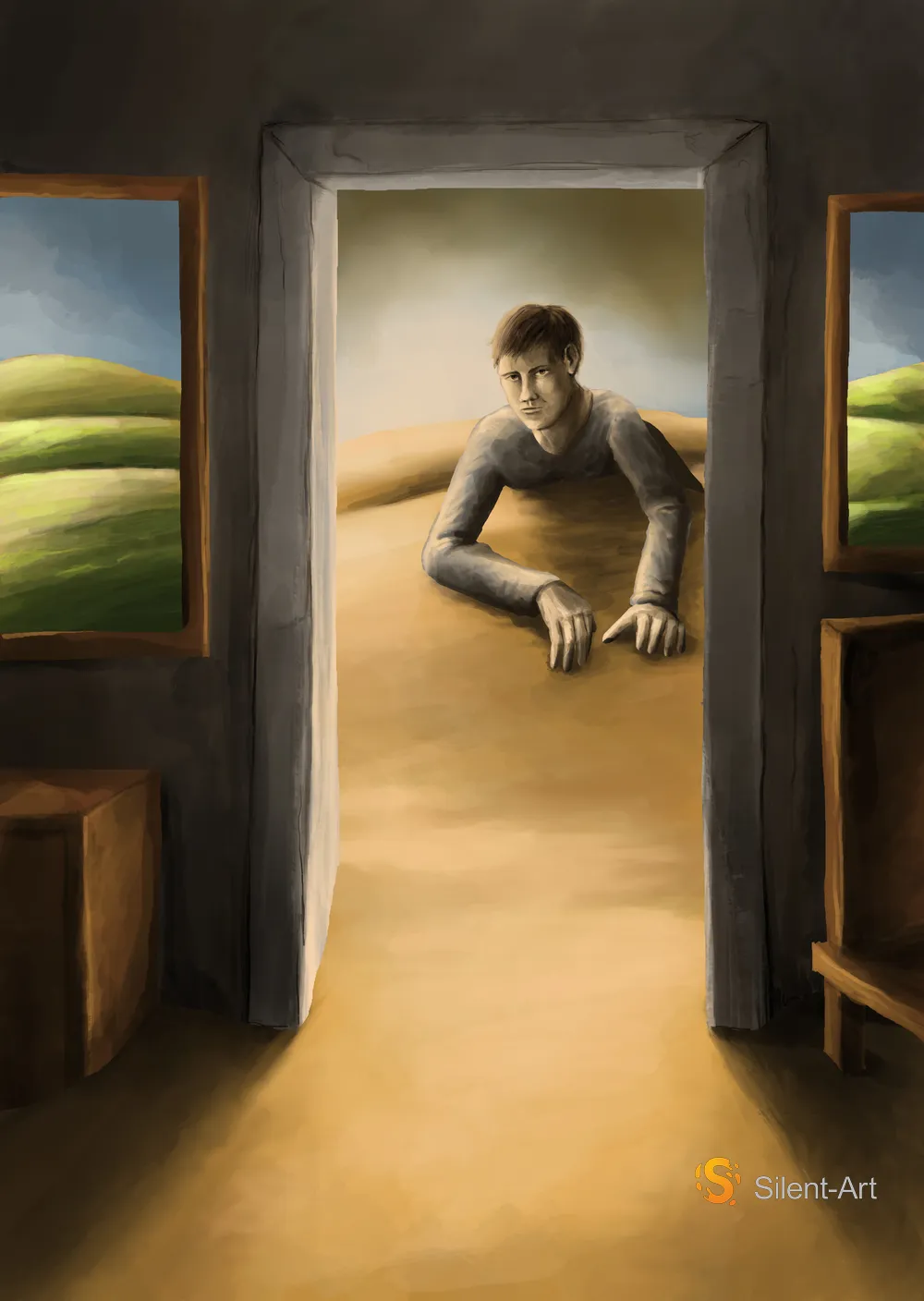 Silent-Art Gemälde 2024-10-02